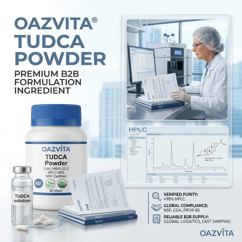 TUDCA Powder vs UDCA Powder: Key Differences Explained